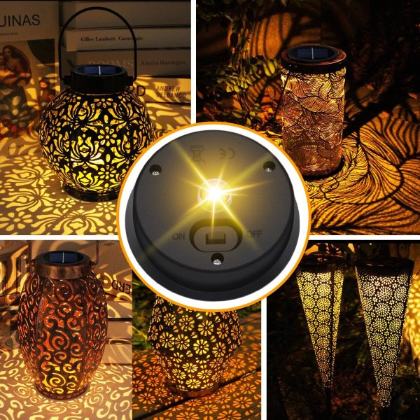 X-PREK Solar Lantern Replacement Tops LED Water Resistant-2