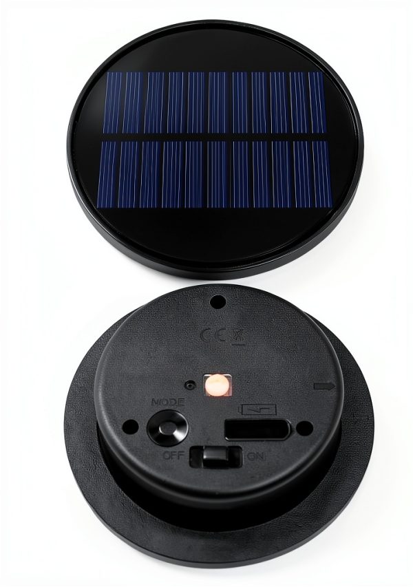 ANGMLN Solar Lantern Tops Color Changing Waterproof Outdoor-0