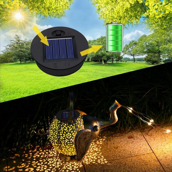 ANGMLN Solar Light Replacement Top Waterproof Auto On Off-6