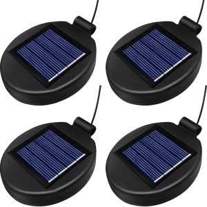 Solar Panel Replacement ANGMLN Garden Lights Waterproof DIY-0