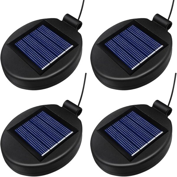 Solar Panel Replacement ANGMLN Garden Lights Waterproof DIY-0