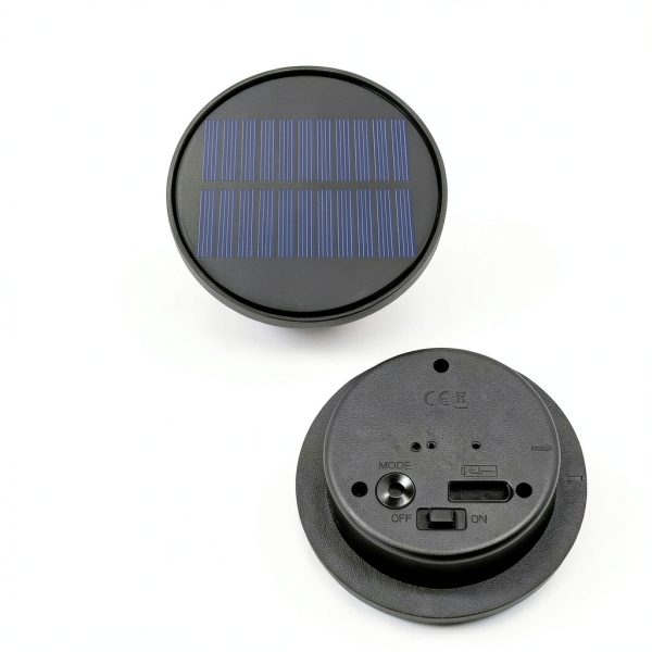 ANGMLN Solar Lantern Tops Color Changing Waterproof Outdoor-3
