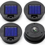 ANGMLN Solar Lantern Replacement Top Waterproof LED Outdoor-0
