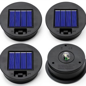 ANGMLN Solar Lantern Replacement Top Waterproof LED Outdoor-0