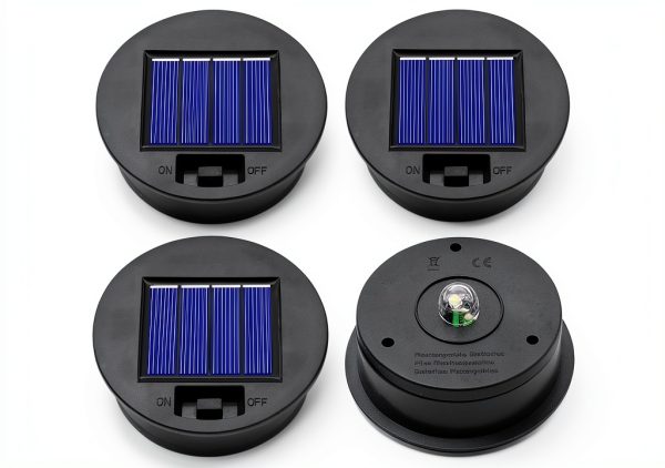 ANGMLN Solar Lantern Replacement Top Waterproof LED Outdoor-0
