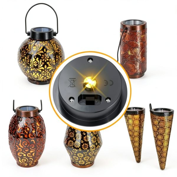 X-PREK Solar Lantern Replacement Tops LED Water Resistant-5