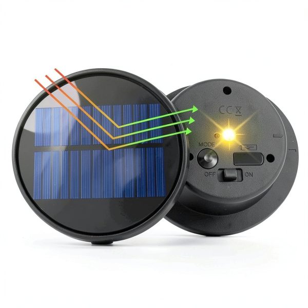 ANGMLN Solar Lantern Tops Color Changing Waterproof Outdoor-2