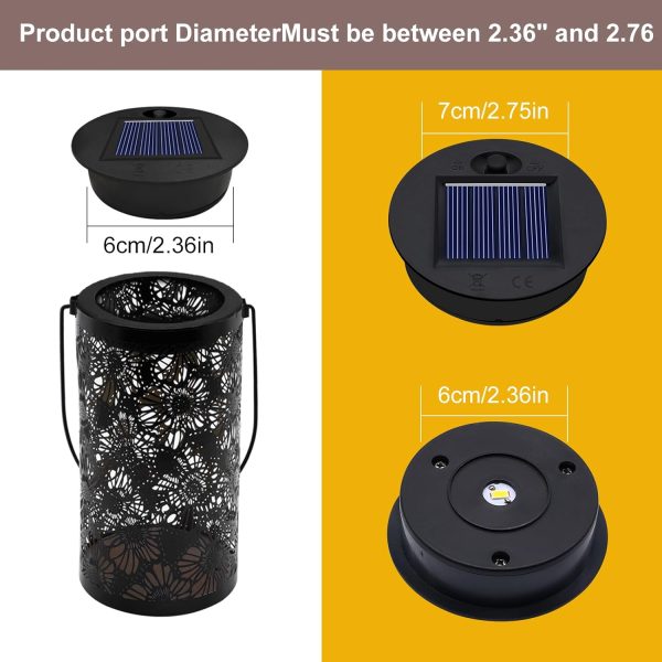 ANGMLN Solar Light Replacement Top Waterproof Auto On Off-4