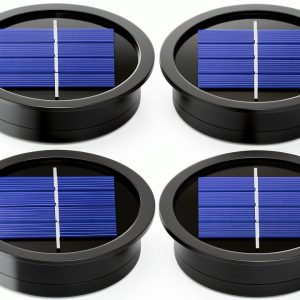 Misawce Solar LED Lantern Lights Outdoor Garden Replacement-0