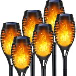 LNRYY Solar Torch Lights Outdoor Waterproof Garden Decor-0