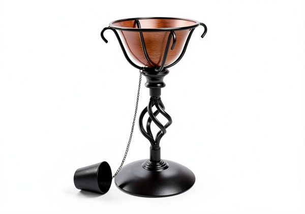 BirdRock Home Outdoor Torches Iron Citronella Garden-1
