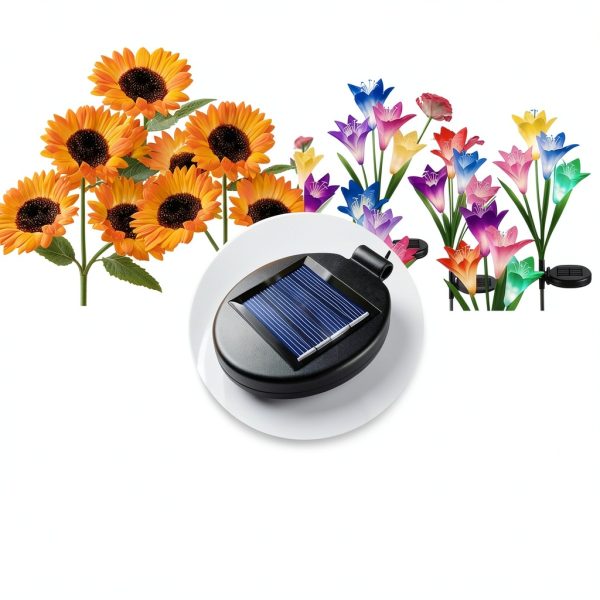 Solar Panel Replacement ANGMLN Garden Lights Waterproof-4