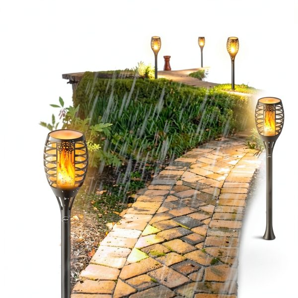 LUYE 12V Flame Landscape Lights Weather Resistant Outdoor-1