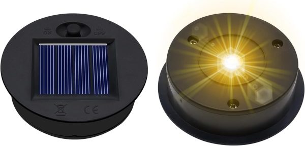 ANGMLN Solar Light Replacement Top Waterproof Auto On Off-0