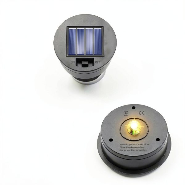 ANGMLN Solar Lantern Replacement Top Waterproof LED Outdoor-2