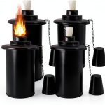 TaoTazon 12OZ Torch Outdoor Landscape Lantern Large Capacity-0