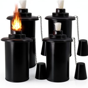 TaoTazon 12OZ Torch Outdoor Landscape Lantern Large Capacity-0