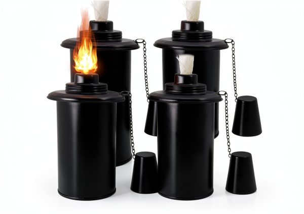 TaoTazon 12OZ Torch Outdoor Landscape Lantern Large Capacity-0