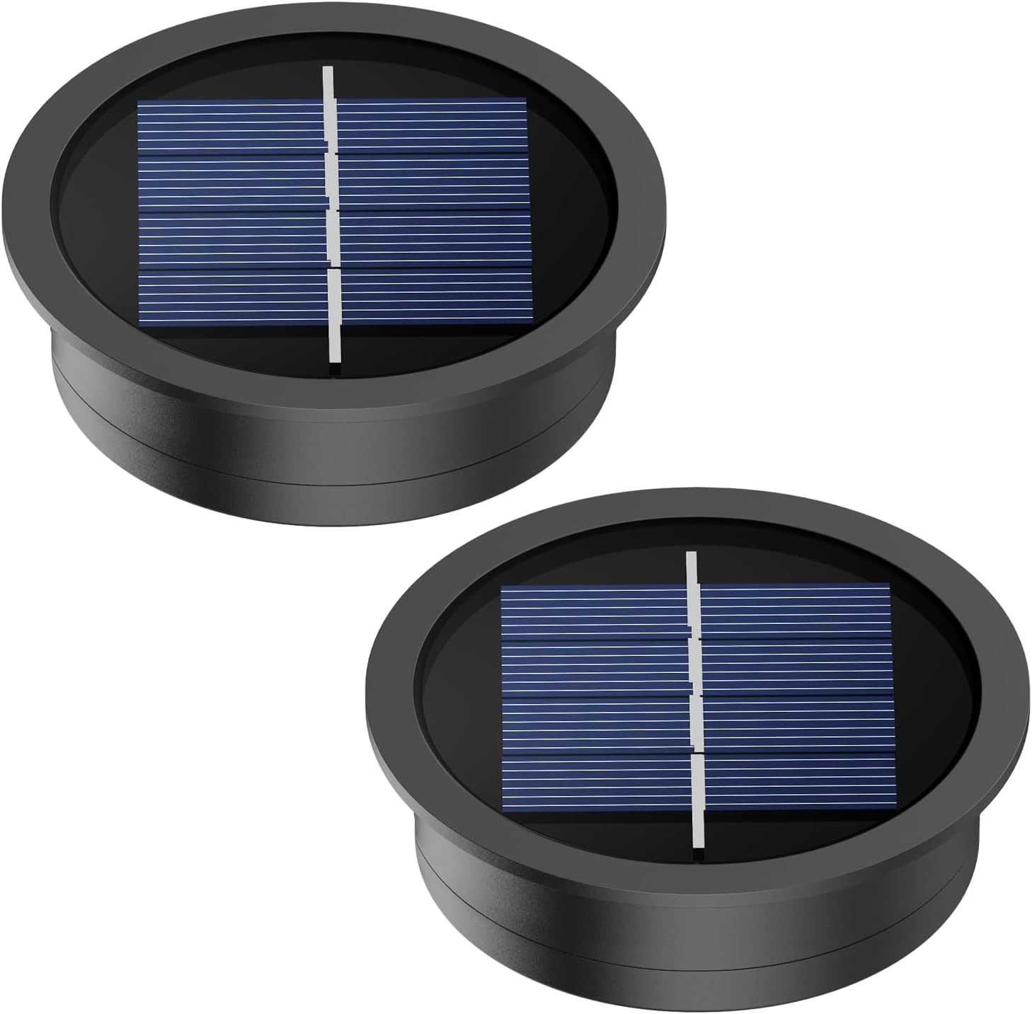 Installing X-PREK Solar LED Lanterns Water Resistant Outdoor Lighting on a wooden desk