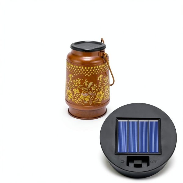 ANGMLN Solar Lantern Replacement Top Waterproof LED Outdoor-4