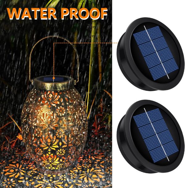 X-PREK Solar Lantern Replacement Tops LED Water Resistant-3