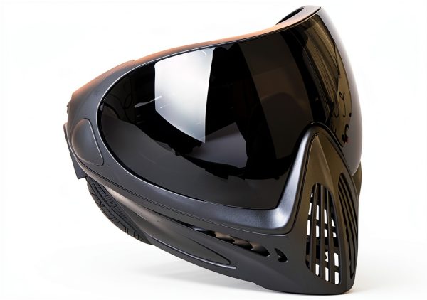 FMA Paintball Airsoft Full Face Mask F1 Black with Elastic Head Strap-1