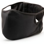 AOUTACC Airsoft Half Face Mask Black L Breathable Silicone Tactical-0
