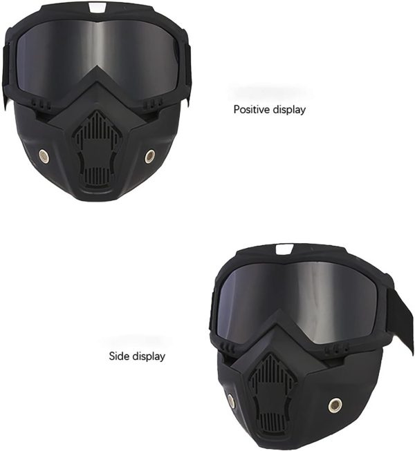 PPGAREGO Paintball Mask Helmet Durable Head Strap Model M004 Black-8