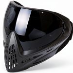 FMA Paintball Airsoft Full Face Mask F1 Black with Elastic Head Strap-0