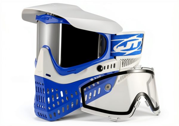 JT Pro Shield Thermal Paintball Mask with Dual-Pane Lens and Visor-3