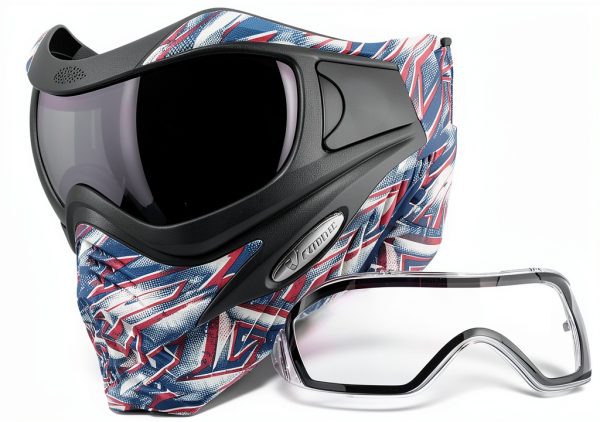 Vforce Thermal Paintball Mask Model 22351 Dual‑Pane Anti‑Fog Lens-0