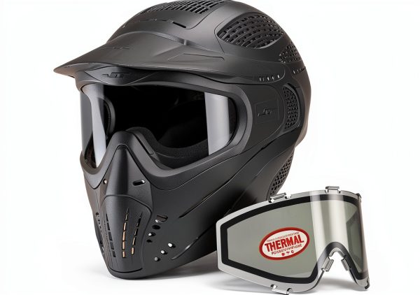 Paintball Mask JT Premise with Pro Change Lens and 260° Vision-0