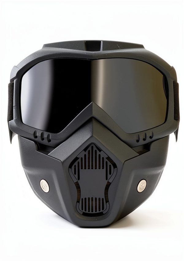 PPGAREGO Paintball Mask Helmet Durable Head Strap Model M004 Black-2