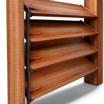 Nuvo Iron LSB48 Hardware System-Holds up to 11 Boards Louver, Black Designed for use of up to 48"W-0